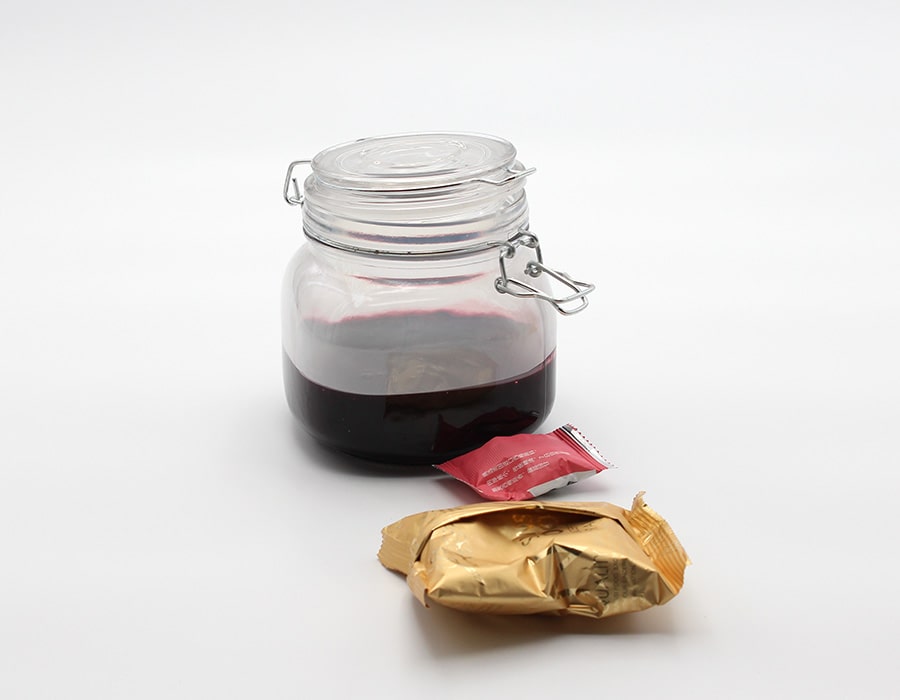 25 oz Square jam jars