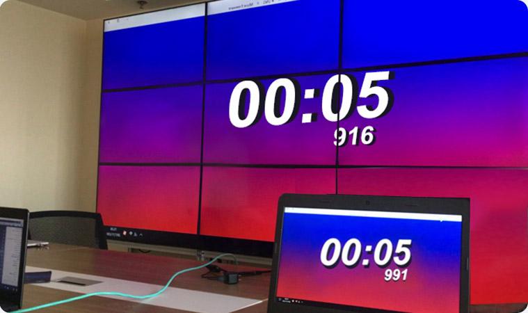 Ultra-low latency with visually lossless